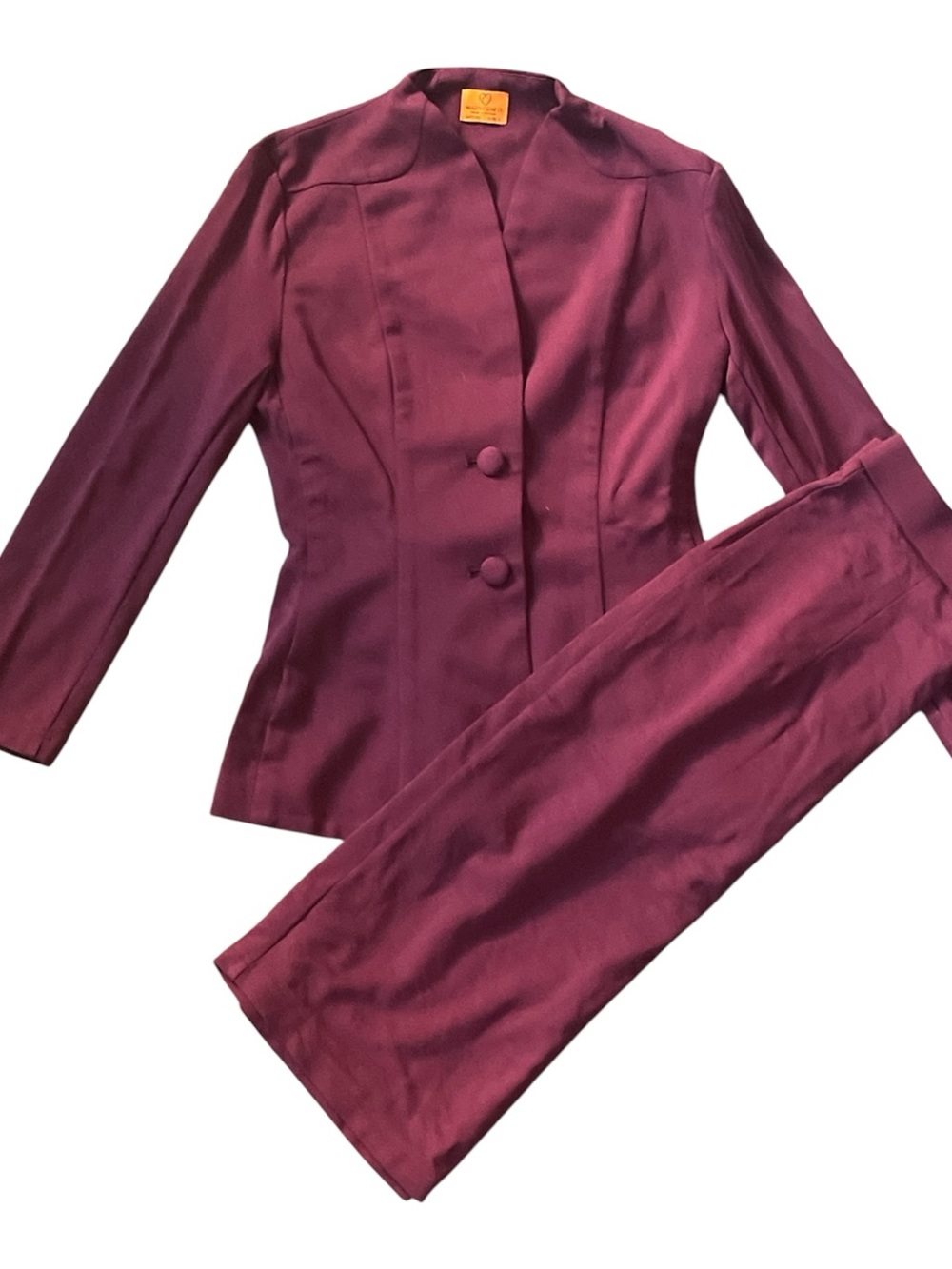Women's Plum Pencil Skirt - Elegant Plum Workwear
